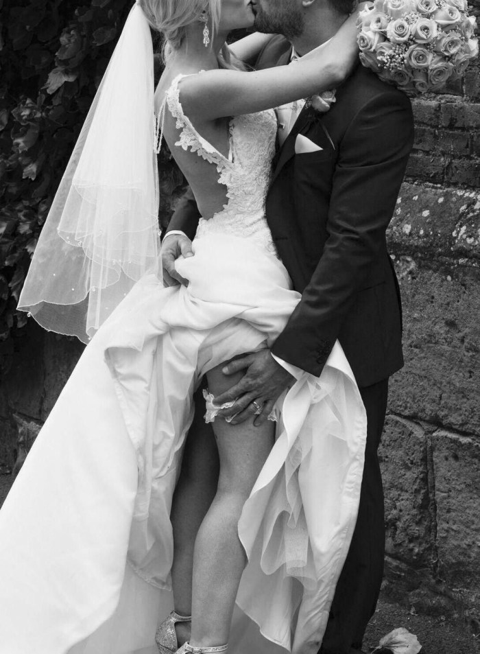 The passion of the newlyweds