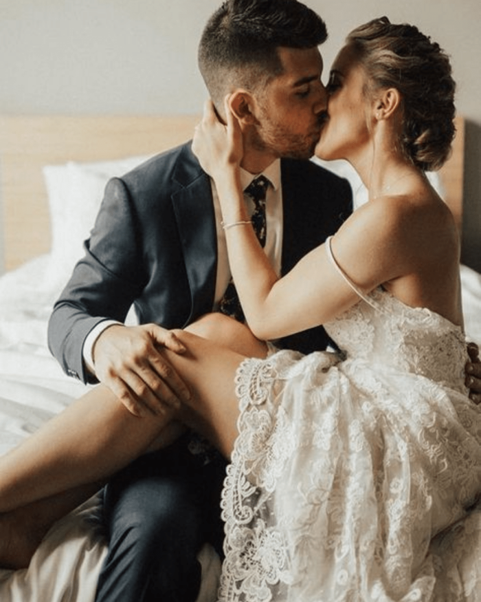 Bella Roland before the wedding