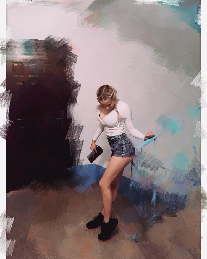 Maria Gorban in the series Hotel Eleon