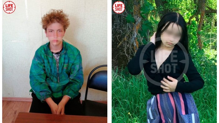 Minor girls from social networks