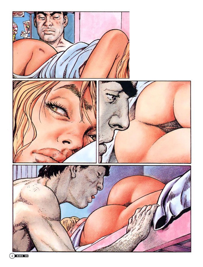 Scandalous erotic drawings