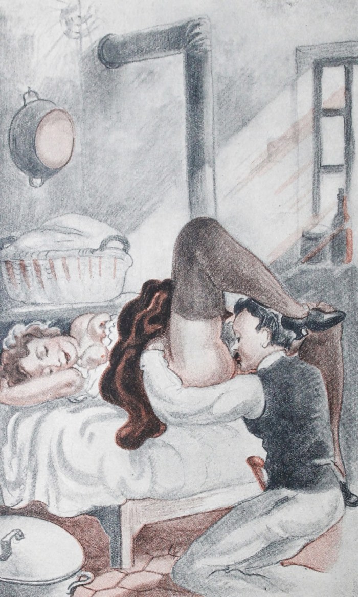 Erotic retro comics