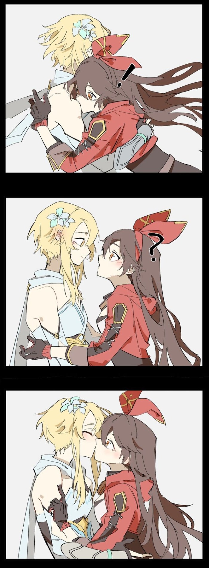 Genshin Impact Femeren's characters rear