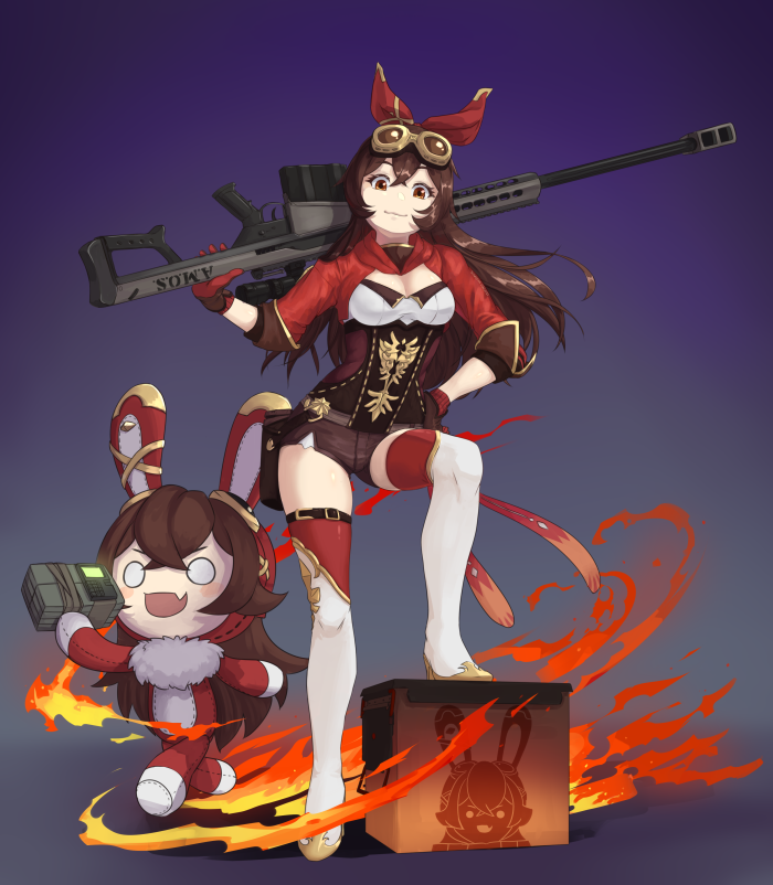 Amber Genshin Sketchi