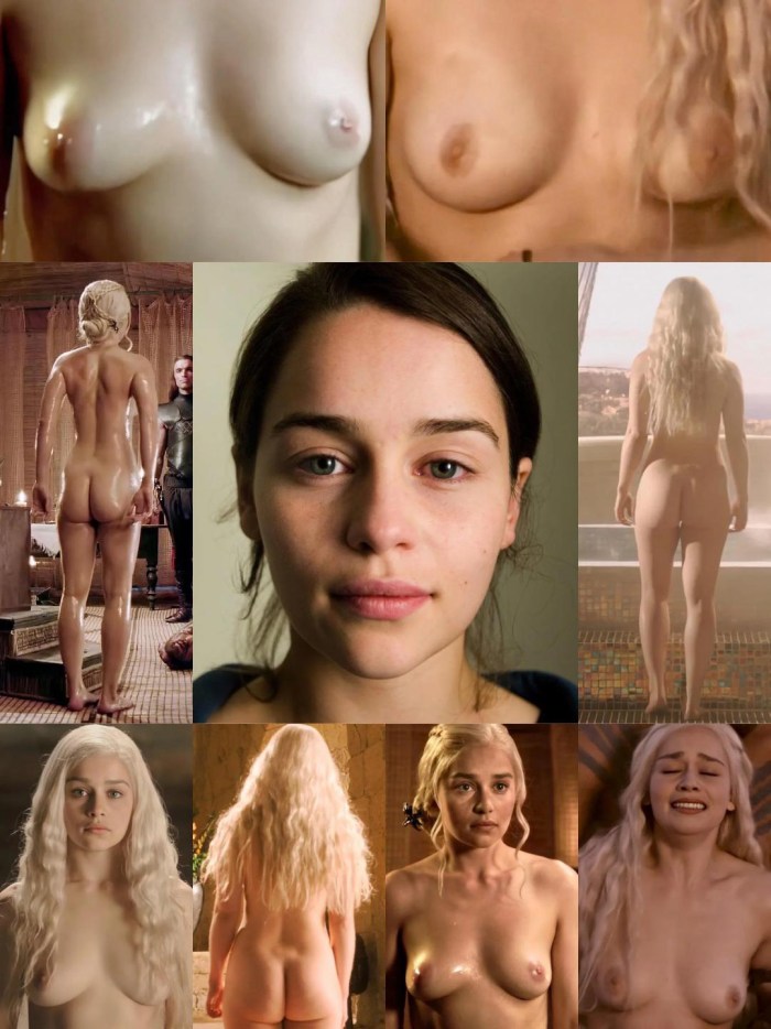 Emilia Clark legs, cunt