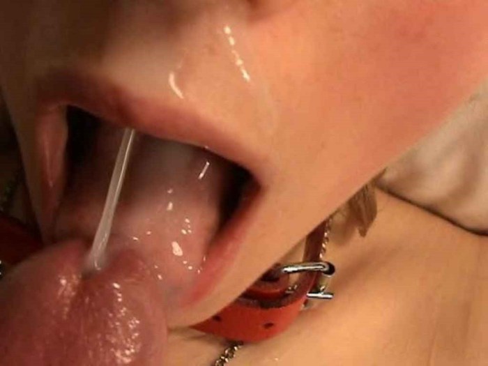 Clean in my mouth close -up