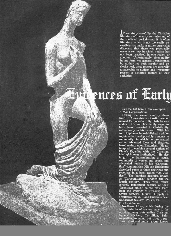 The boy is spying on the woman