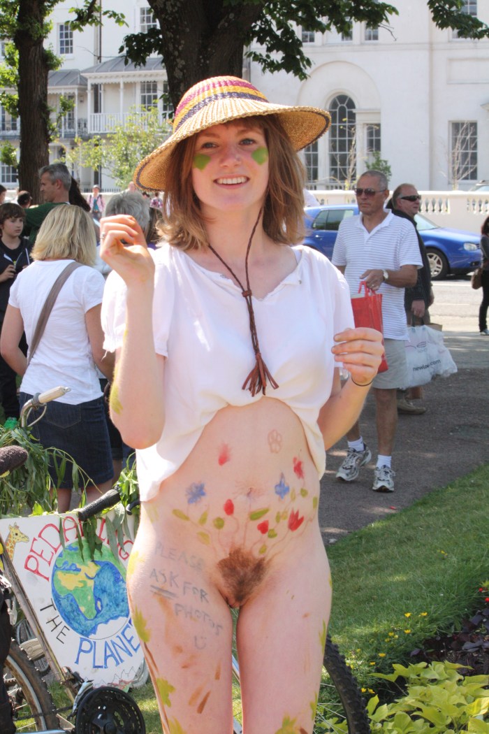 Hairy mature festival publicly