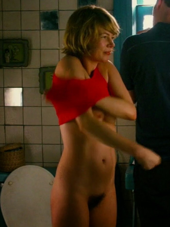 Michel Williams Naked in Films