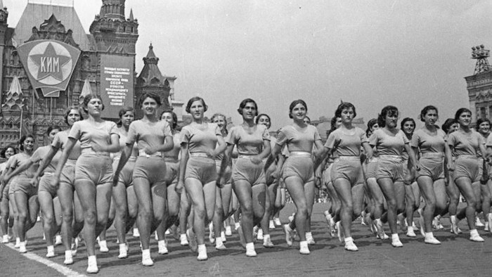 Physical Center Parade on Red Square 1936
