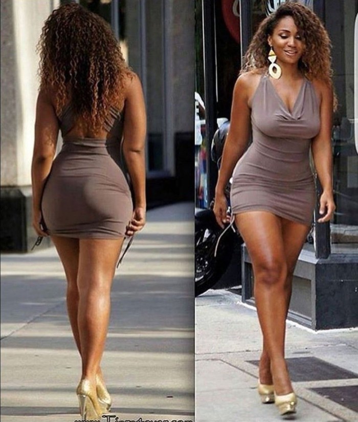 Amirah dyme in a swimsuit