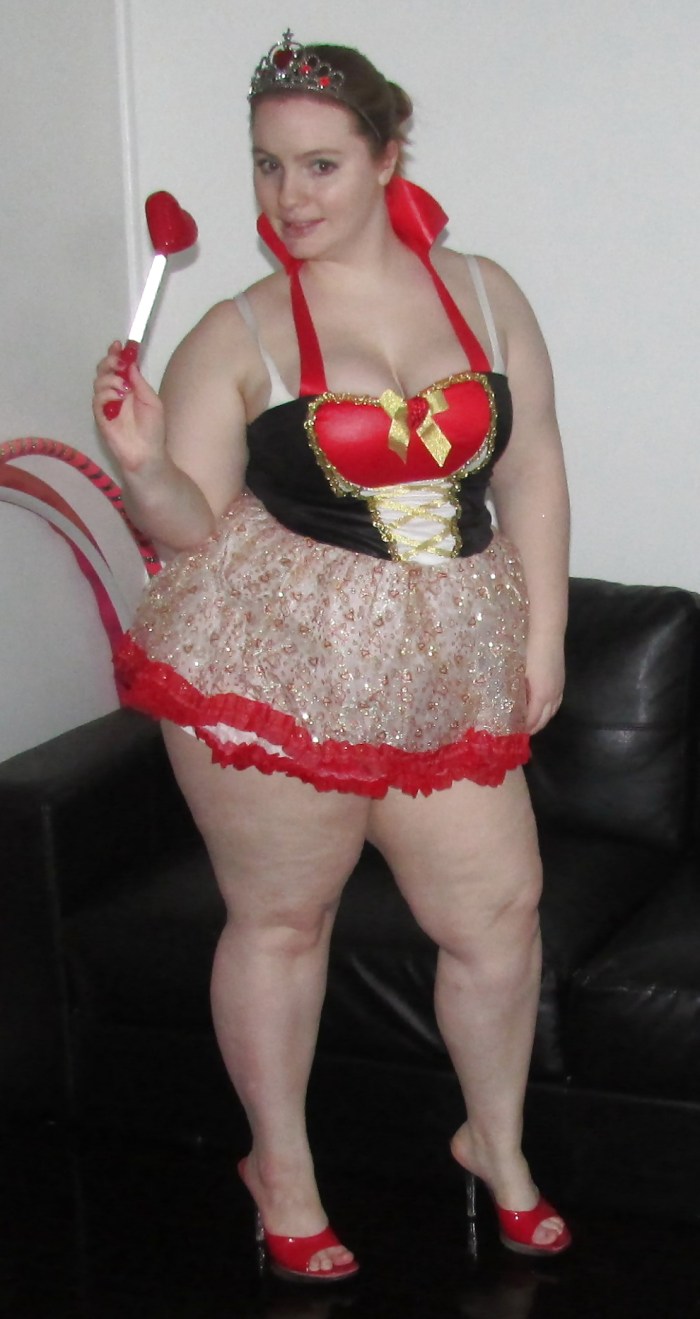 Blonde in a mini skirt with a lush ass