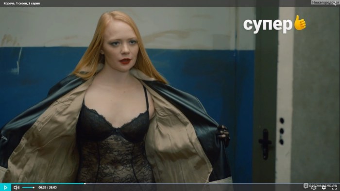 Mila Sivatskaya in the underwear Grand Lyon