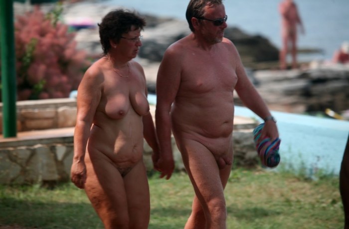 Naked elderly swingers