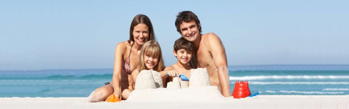 Czech Family on Beach