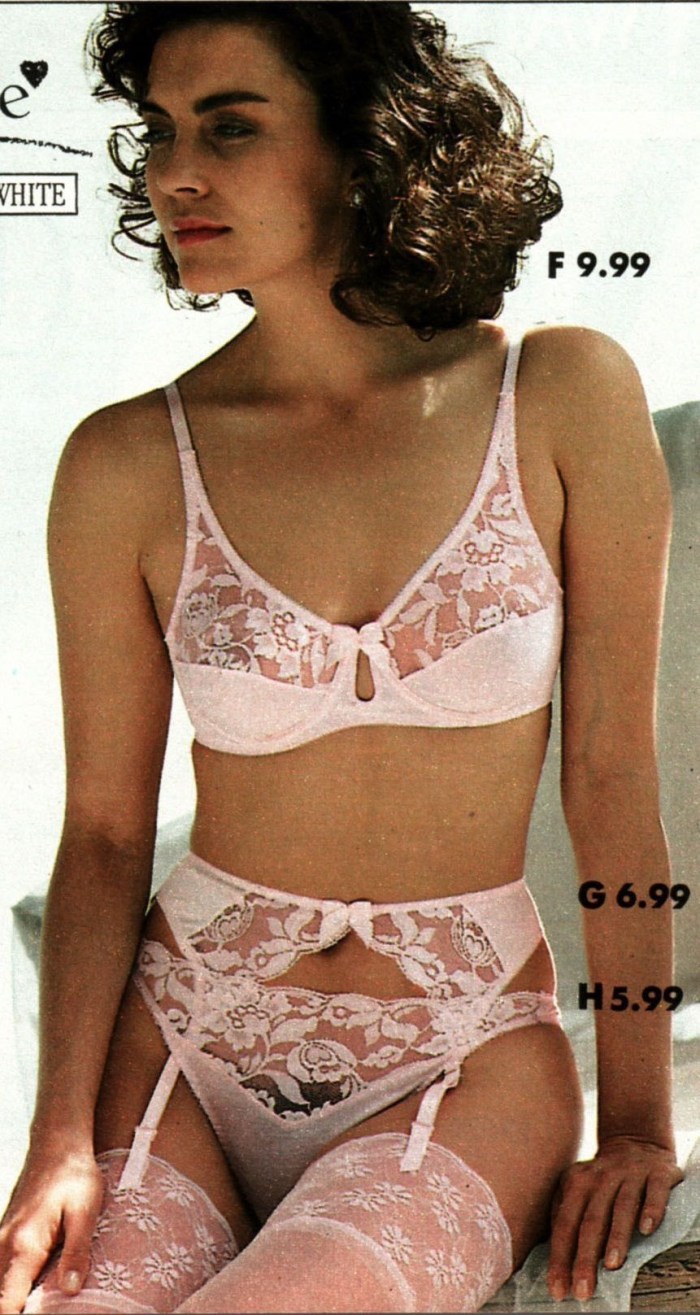 Alice Milan in underwear