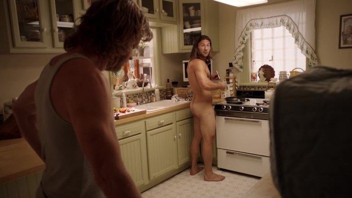 Long mature blonde with hairy