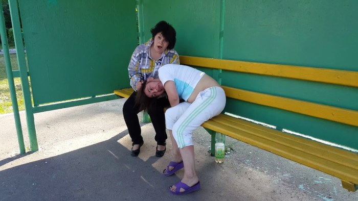 Naked sleeping mature women