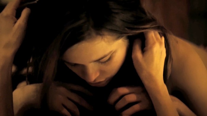 Sophie Kukson bed scene