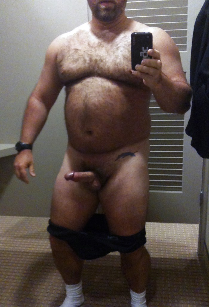 Big Belly Button Grandpa Nude