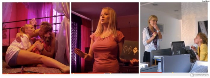 Woman undresses in public