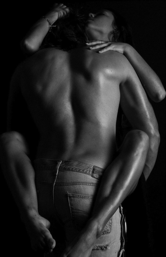 Passion between a man and a woman