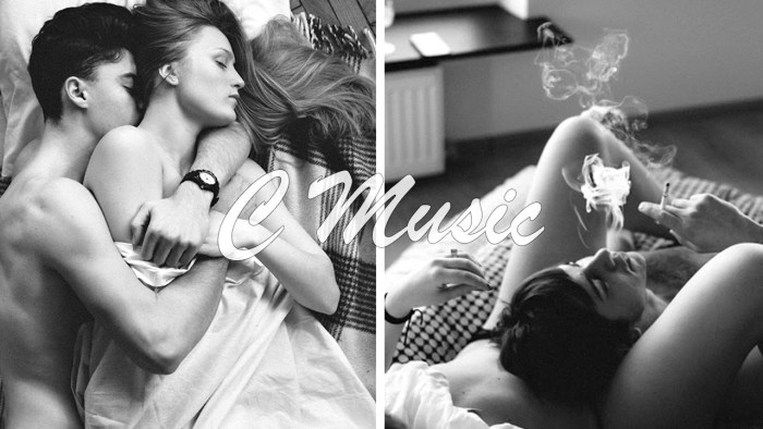 Erotic photo shoot of the couple