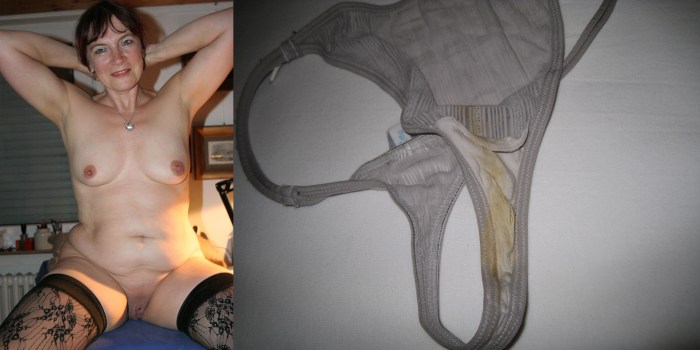 Pussy in thongs homemade