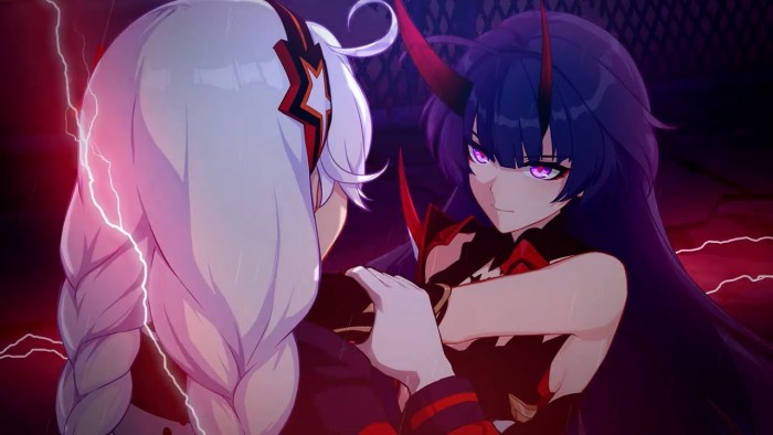 Kiana and May Honkai