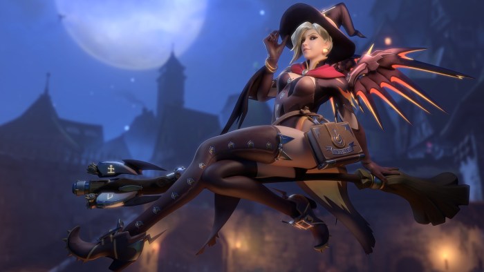 Mercy Overvotch witch