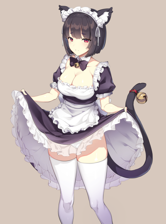 Maid anime hat