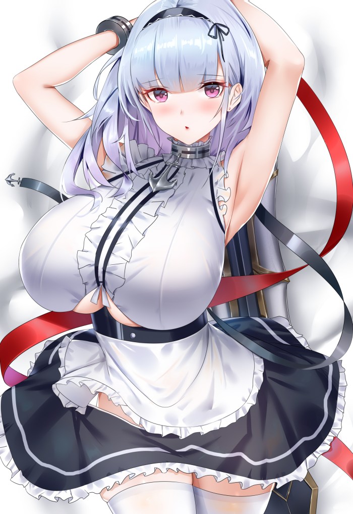 Anime elf maid