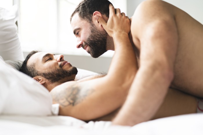 Brutal men in gay porn