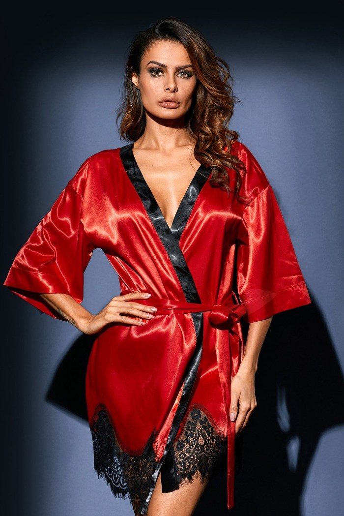 Satin Robe