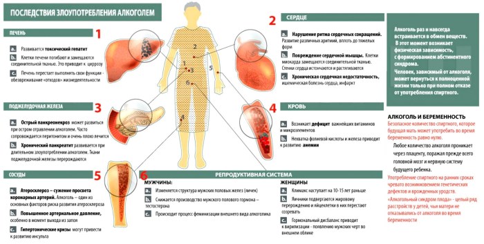 What will happen if you abuse alcohol