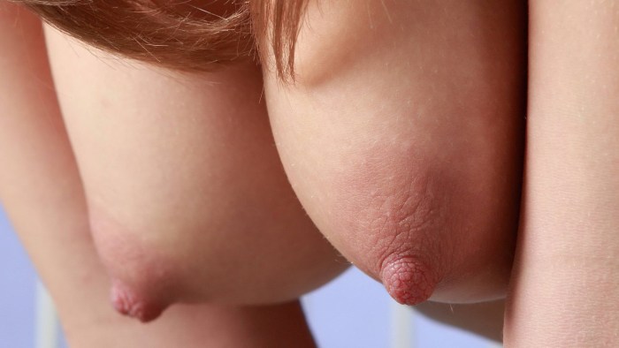 Blonde small breasts amateur