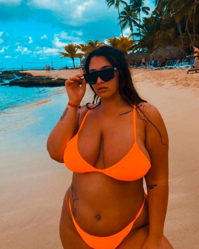 Rosee Divine in swimwear