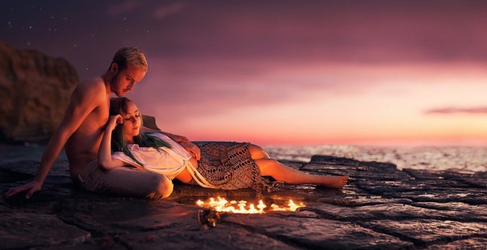 Erotic journey at sea
