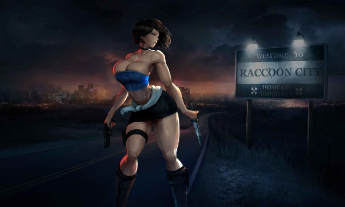 The monastery of evil Rakun City Jill Valentine
