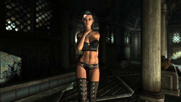 Skyrim Demonica Clothing