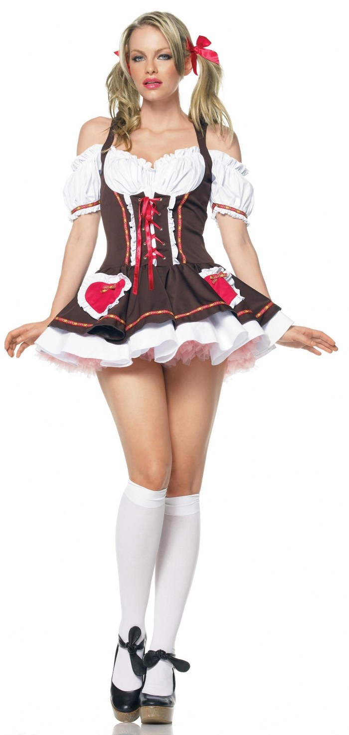 Russian folk costume sexy