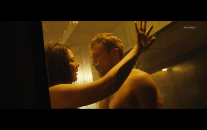 Amber Hurd in the film never give up