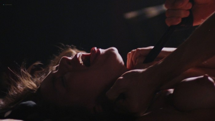 Botomless Milf in an armchair