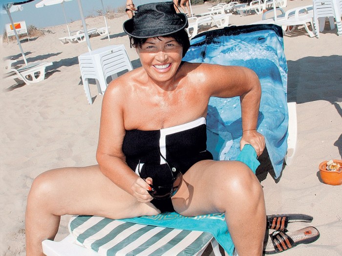 Passport scan on the background