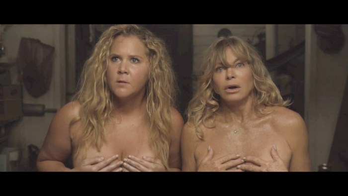 Amy Schumer naked in films