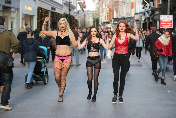 Feminists on the street