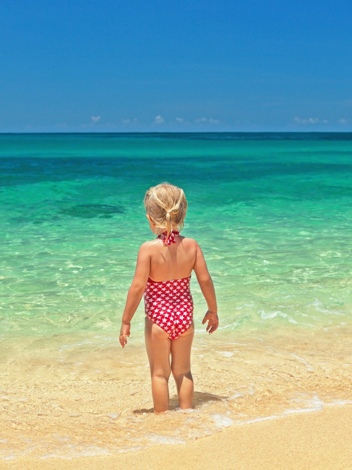 Littlest Girl On the Beach