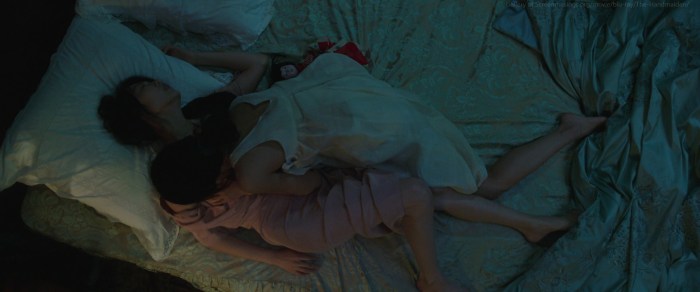 Beautiful bed scenes