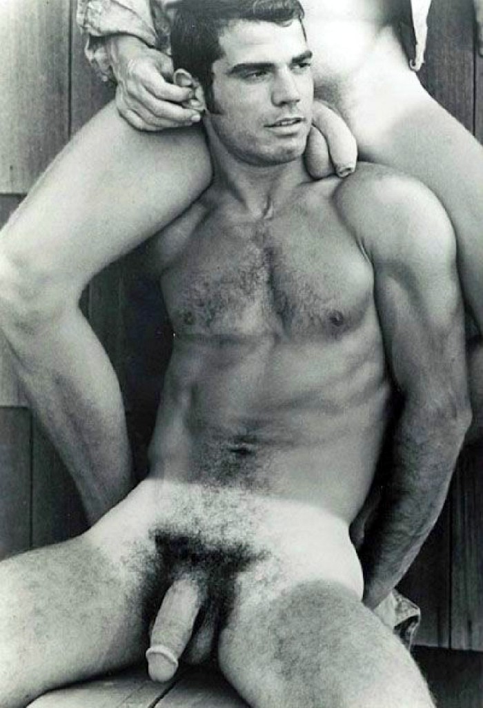 Naked guys retro hairy