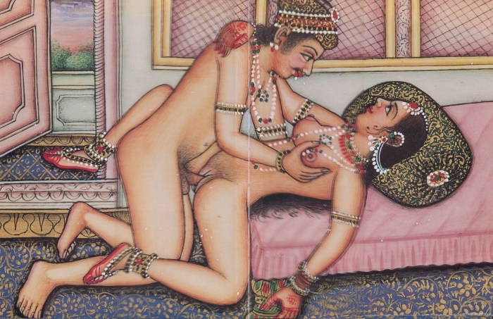 Indian pornographic painting